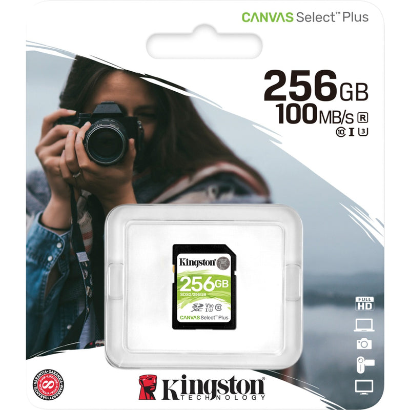 Load image into Gallery viewer, Kingston Canvas Select Plus 256 GB SDXC
