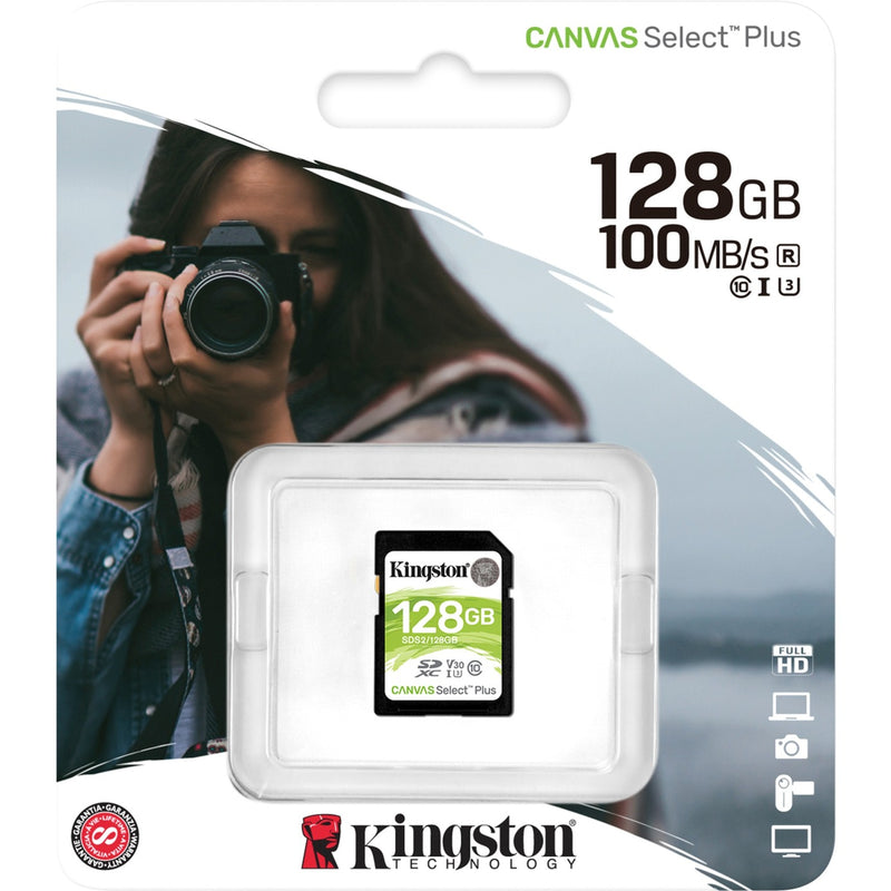 Load image into Gallery viewer, Kingston Canvas Select Plus SDXC 128 GB
