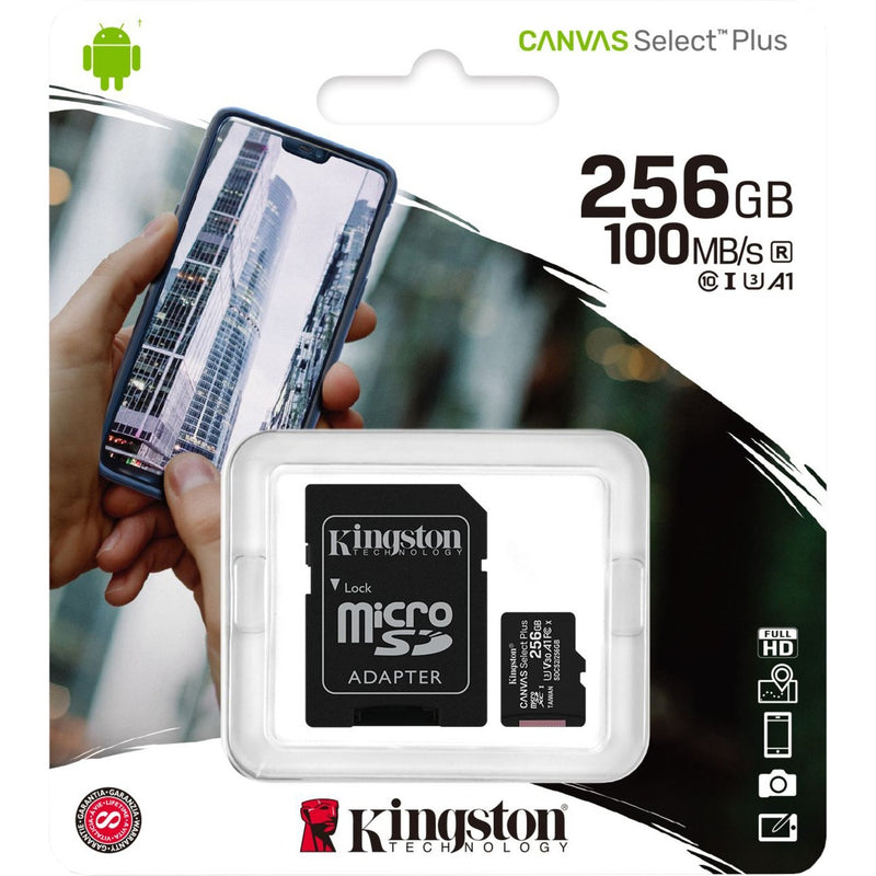Load image into Gallery viewer, Kingston Canvas Select Plus microSD Card 256 GB
