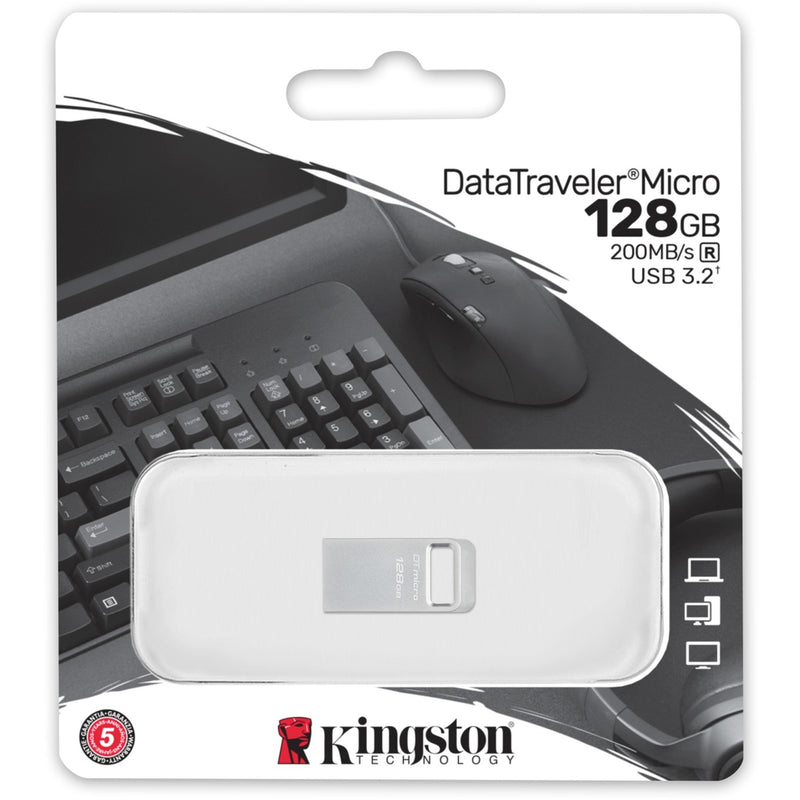 Load image into Gallery viewer, Kingston DataTraveler Micro 128 GB
