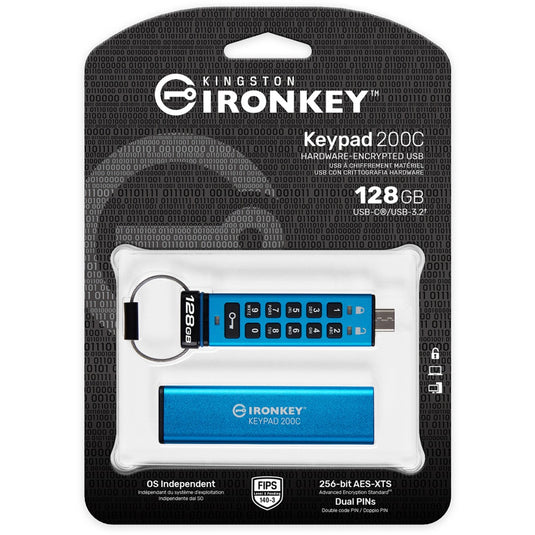 Kingston IronKey Keypad 200 128 GB