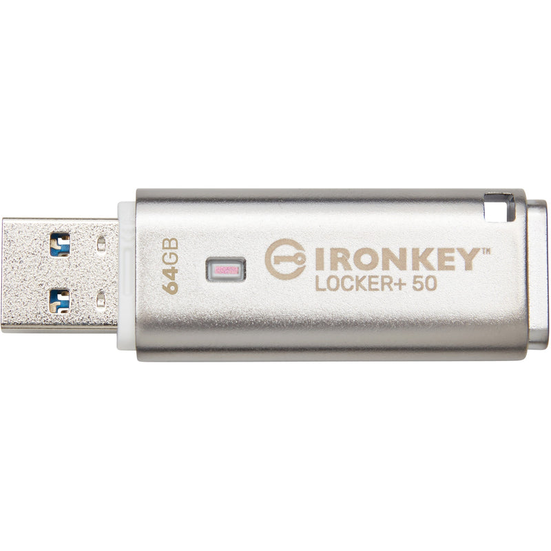 Load image into Gallery viewer, Kingston IronKey Locker+ 50 64 GB
