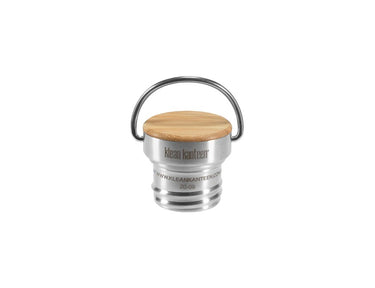 Klean kanteen rvs loop cap schroefdop - bamboe