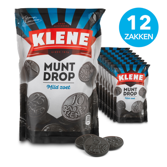 Klene muntdrop (12x 120 gr)