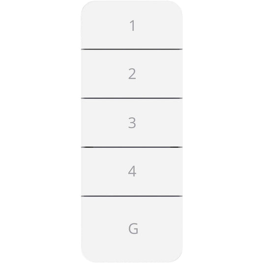 KlikAanKlikUit Afstandsbediening met muurbevestiging
