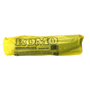 Komo afvalzak 50my 60 x 80cm (rol á 20 stuks)