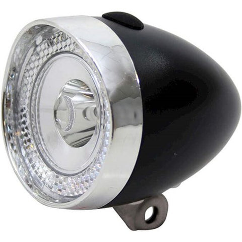 Union led headlight mini black battery loose