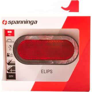 taillight Elips XB battery led 80 mm red