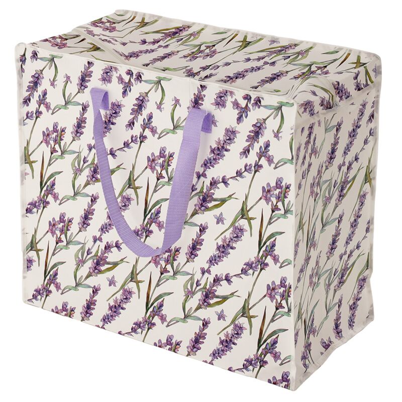 Load image into Gallery viewer, Lavendel velden - waszak opbergtas met rits
