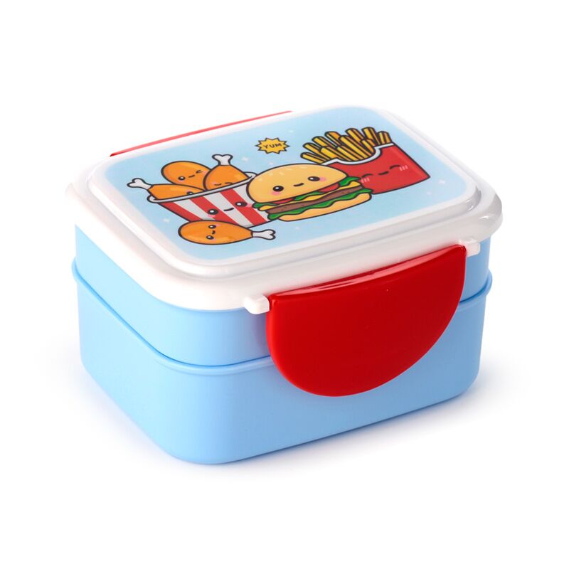 Load image into Gallery viewer, Foodiemals clip bento box lunchtrommel bestek
