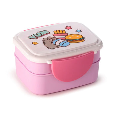 Union pusheen de kat core bento clip lock lunch box