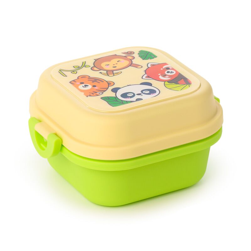 Load image into Gallery viewer, Adoramals wilde dierene dieren clip bento box lunchtrommel
