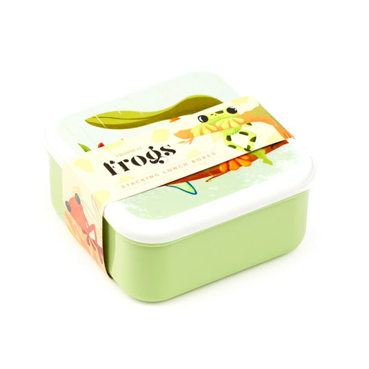 Set 3 lunch box m l xl tropische boomkikker