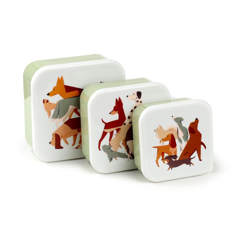 Load image into Gallery viewer, Set 3 lunch box m l xl - barks hond
