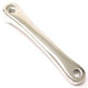 Crankarm fausto dotek | aluminium | links | 170mm | zilver