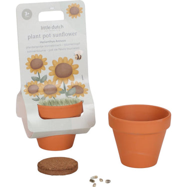 Little dutch plantenpotje zonnebloem