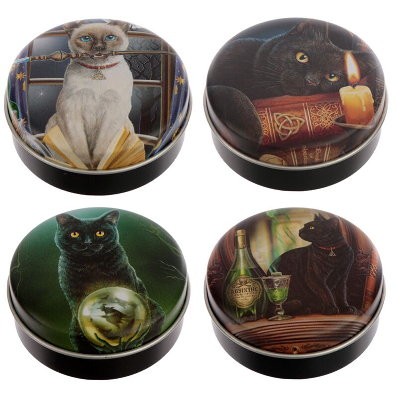Load image into Gallery viewer, Lisa parker kat lipbalsem in blik
