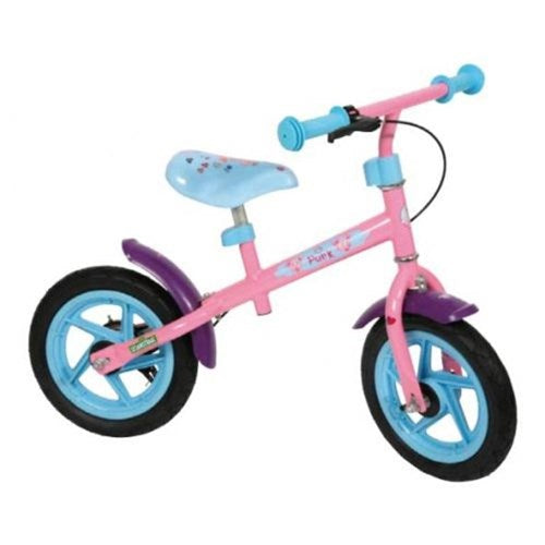 Balance bike steel pink sesame street purk