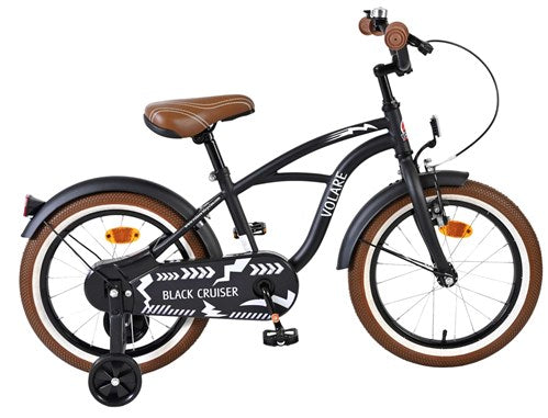 Volare yipeeh 16 inch fiets black cruiser 51646