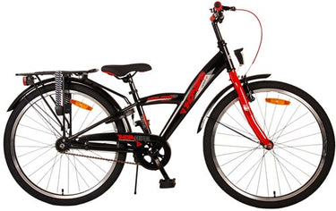 Volare Thombike Kinderfiets - Jongens - 24 inch - Zwart Rood