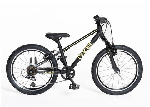 bikefun 20" the beast v-brake 6 speed - black/yellow