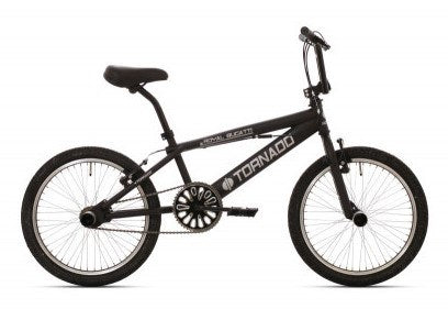 Tornado 20 inch freestyle bicycle matt black 2000032