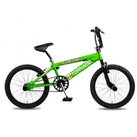 Tornado 20 inch freestyle bicycle green 200013