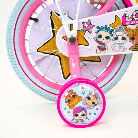 LOL Surprise Kinderfiets - Meisjes - 16 inch - Roze - Twee Handremmen