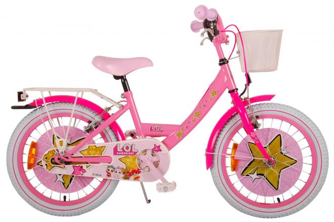 LOL Surprise Kinderfiets - Meisjes - 18 inch - Roze - twee handremmen