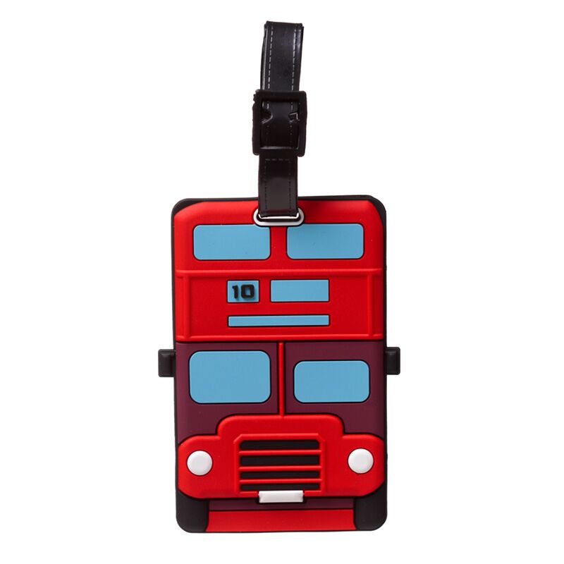 Load image into Gallery viewer, London bus pvc kofferlabel
