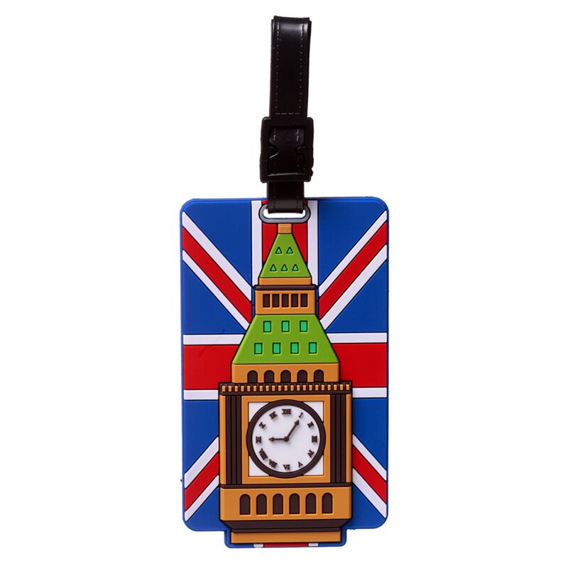 Load image into Gallery viewer, London britse vlag big ben pvc kofferlabel
