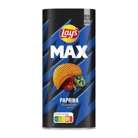 Lay's max paprika snack box - chips - 8 x 125 gram