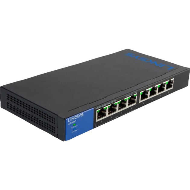 Load image into Gallery viewer, Linksys Linksys LGS108P Unmanaged Switch PoE+
