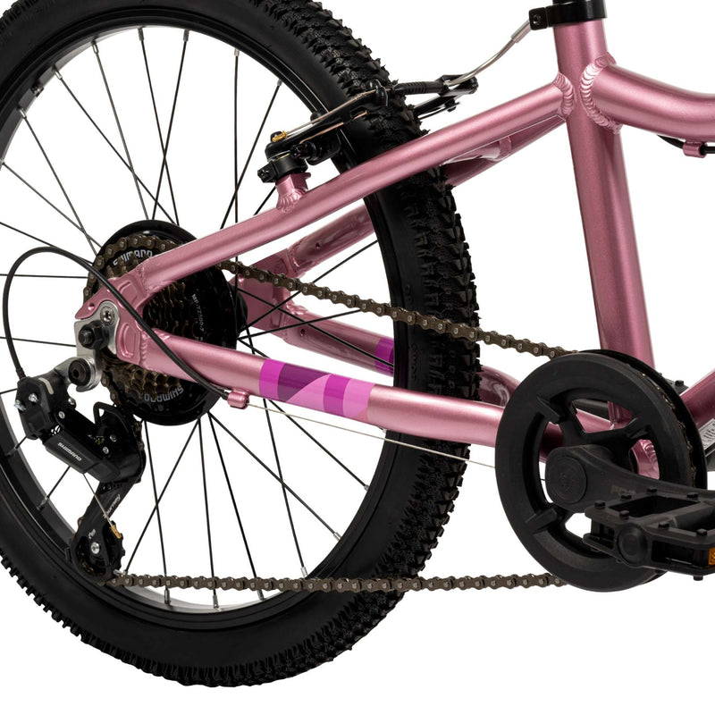 Load image into Gallery viewer, Huffy literide kinderfiets - meisjes - 20 inch - paars roze - twee handremmen
