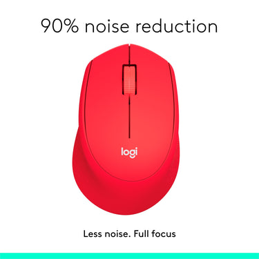 Muis logitech rood 68 mm x 106 mm x 39 mm