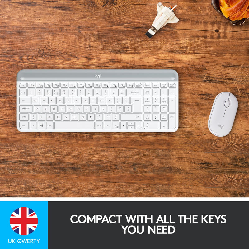 Load image into Gallery viewer, Logitech MK470 Slim Wireless Keyboard and Mouse Combo
