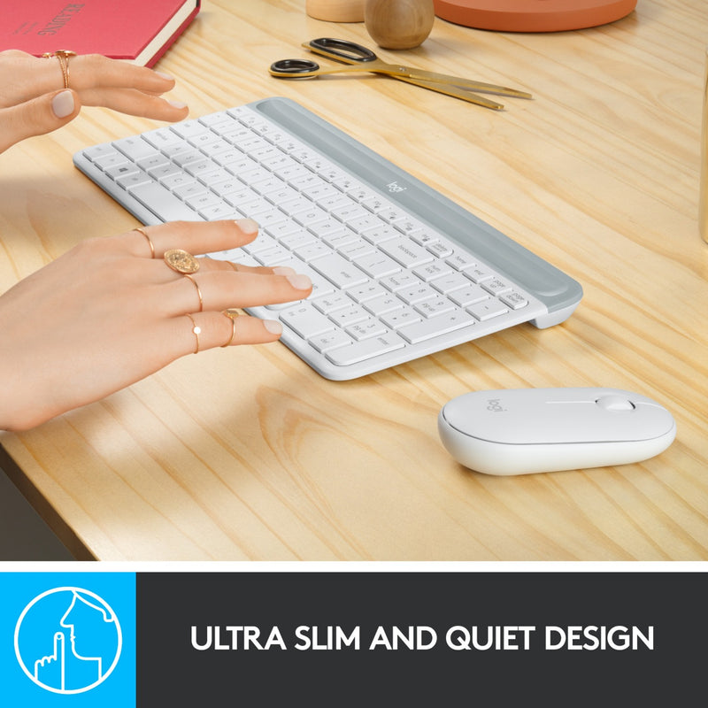Load image into Gallery viewer, Logitech MK470 Slim Wireless Keyboard and Mouse Combo
