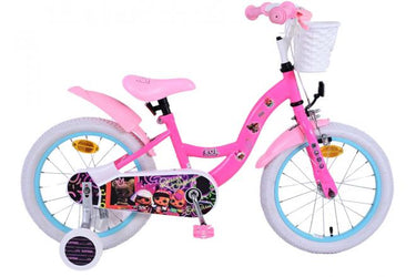 Volare dolls kinderfiets - meisjes - 16 inch - roze