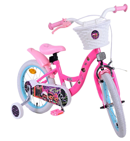Volare dolls kinderfiets - meisjes - 16 inch - roze
