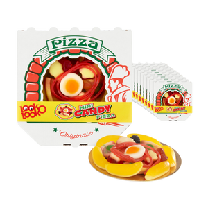 Look o look look-o-look mini candy pizza (10x 85gr)