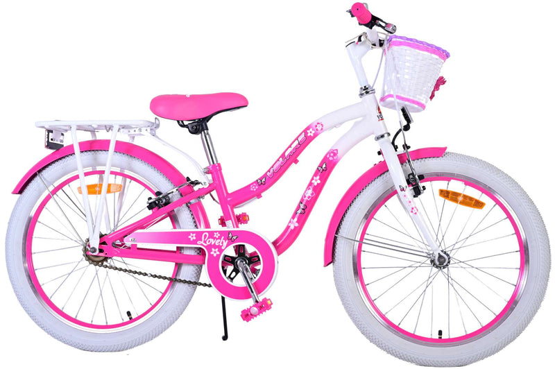 Load image into Gallery viewer, Volare Lovely Kinderfiets - Meisjes - 20 inch - Roze - Twee handremmen
