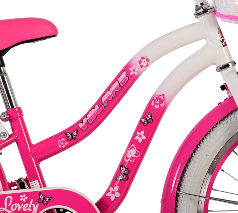 Load image into Gallery viewer, Volare Lovely Kinderfiets - Meisjes - 20 inch - Roze
