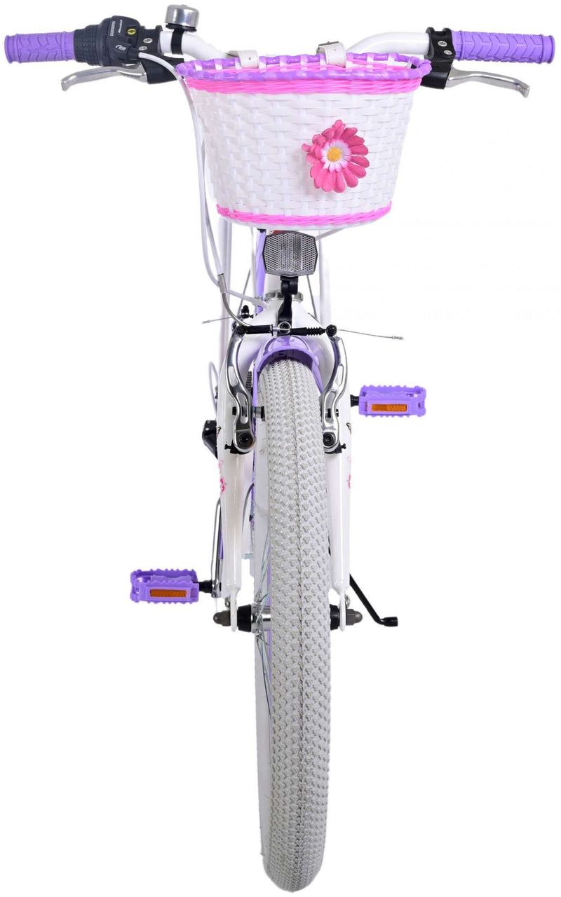 Afbeelding laden in galerijviewer, Volare lovely kinderfiets - meisjes - 20 inch - paars - 7 versnellingen
