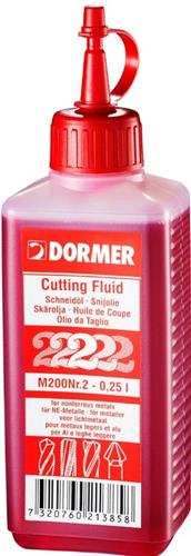 Dormer snijolie nr.2 rood non-ferro 0.25ltr (nml)