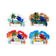 Zee strand souvenir magneet krab-vormig schelpen dolfijn