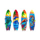 Zee strand souvenir 3d magneet surfplank tropisch zeeleven