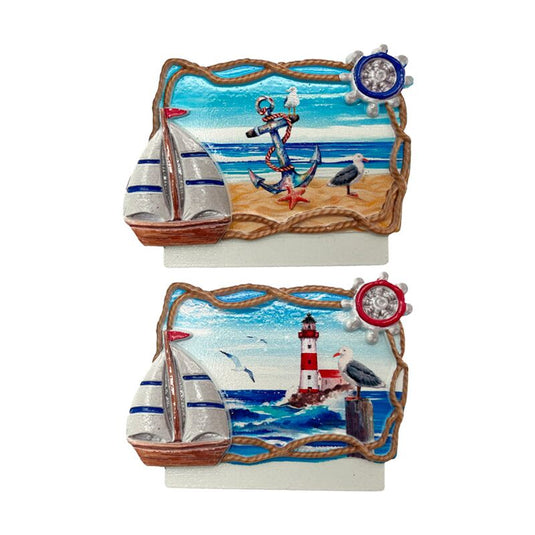 Strand zee magneet touwframe-vormig anker vuurtoren
