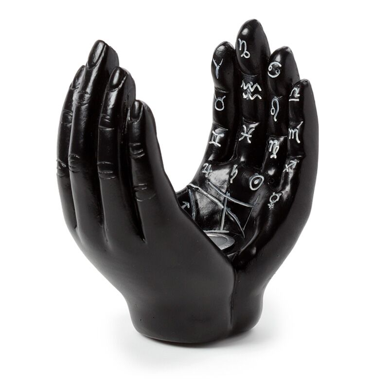 Load image into Gallery viewer, Mantra handen tarot handpalmen open wierookhouder
