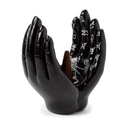 Mantra handen tarot handpalmen open wierookhouder