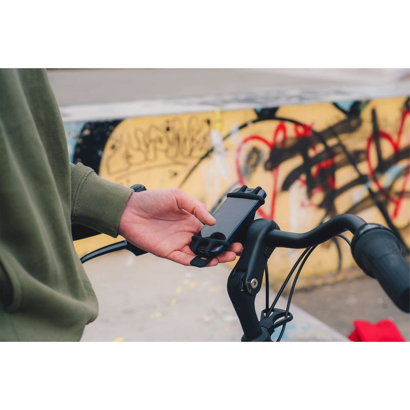 Load image into Gallery viewer, Celly Telefoonhouder universeel zwart
